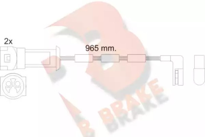 Контакт (R BRAKE: 610068RB)